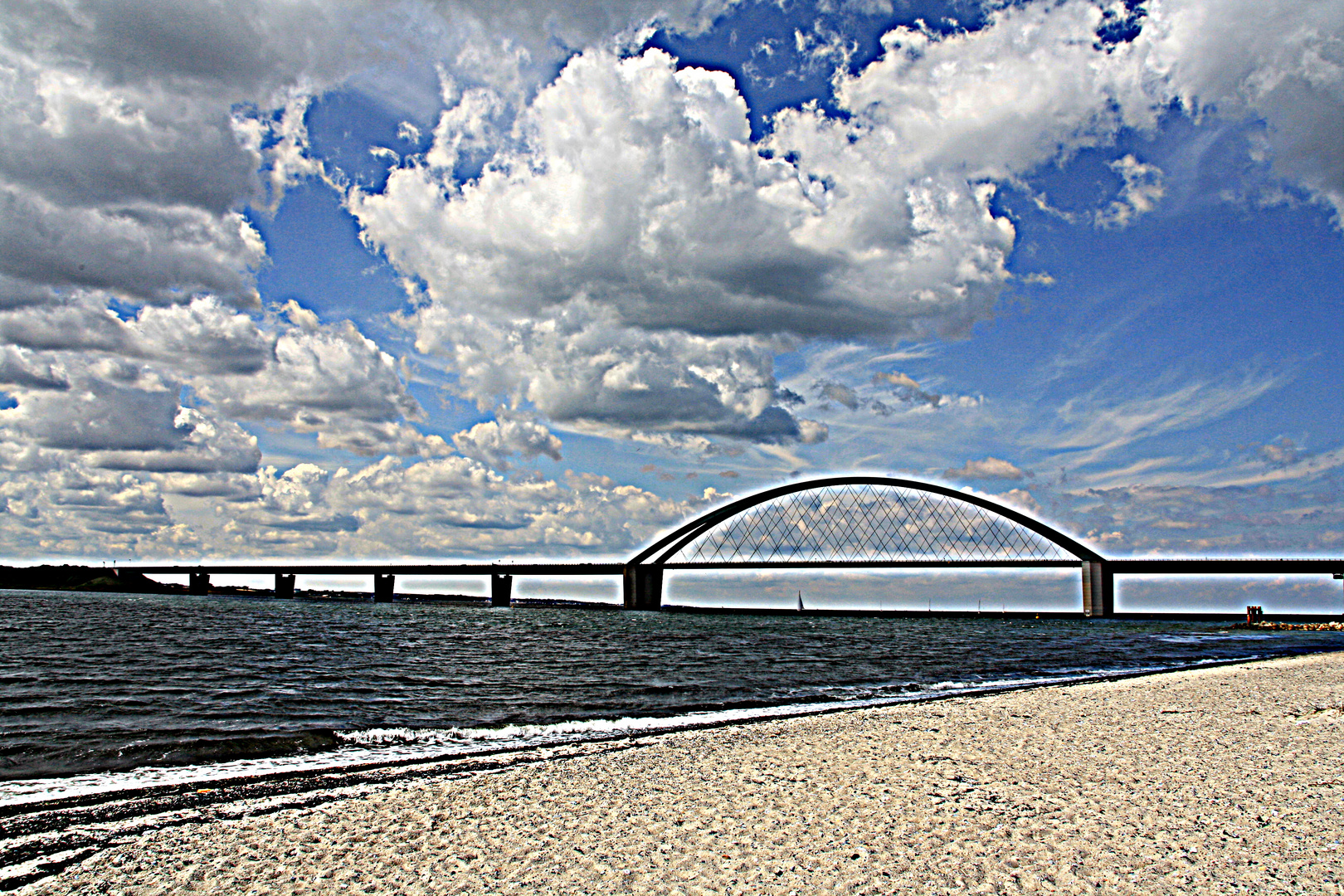 Fehmarnsundbrücke HDR