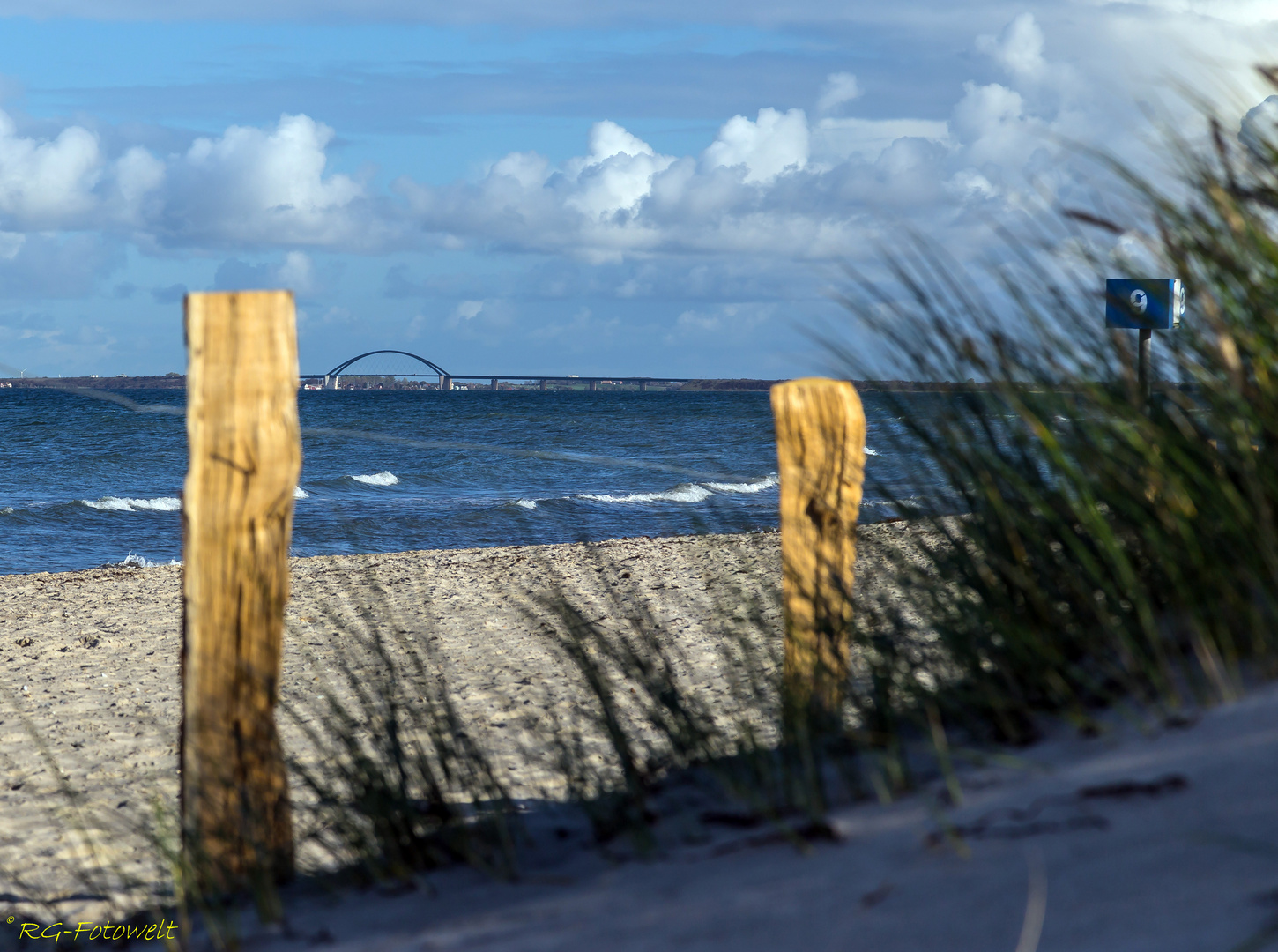 Fehmarnsundbrücke im Blick