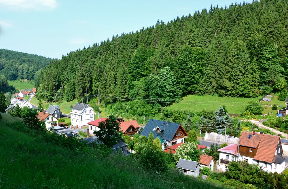 Fehrenbach, gesehen vom "Rauchgründlein"