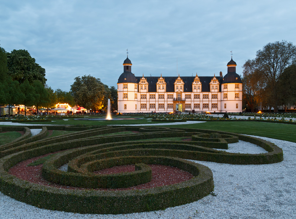 Feier am Schloss