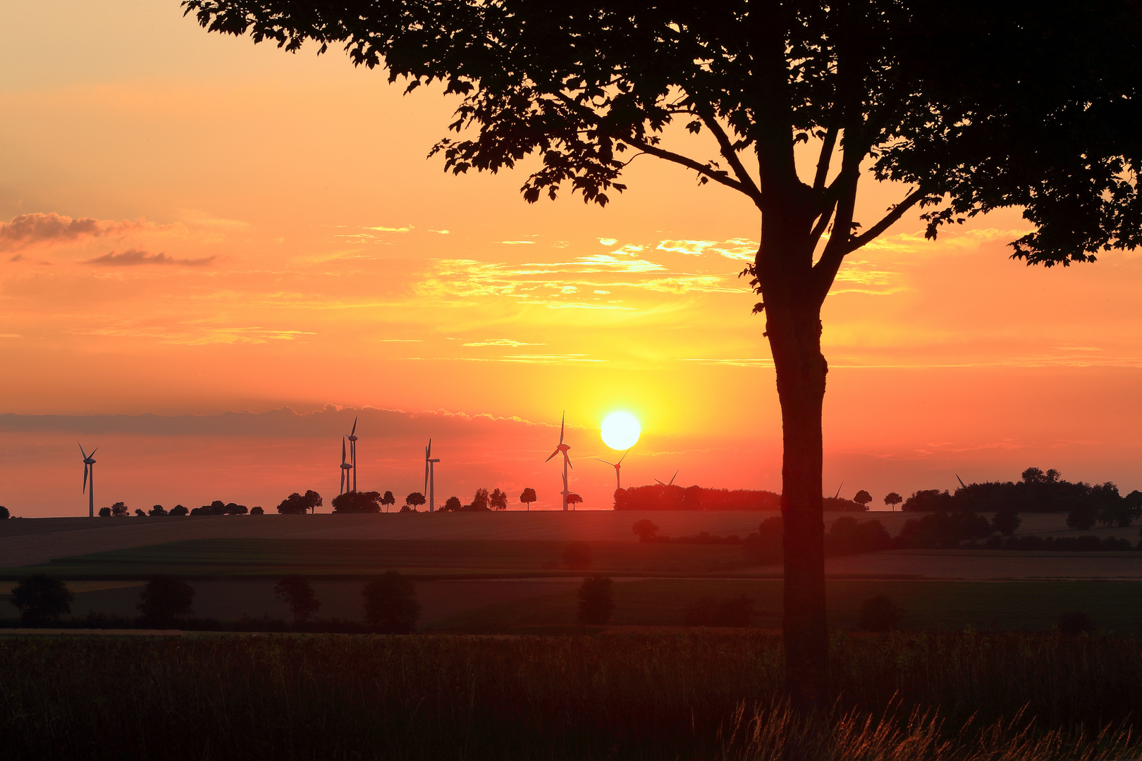 Feierabend am Haarstrang