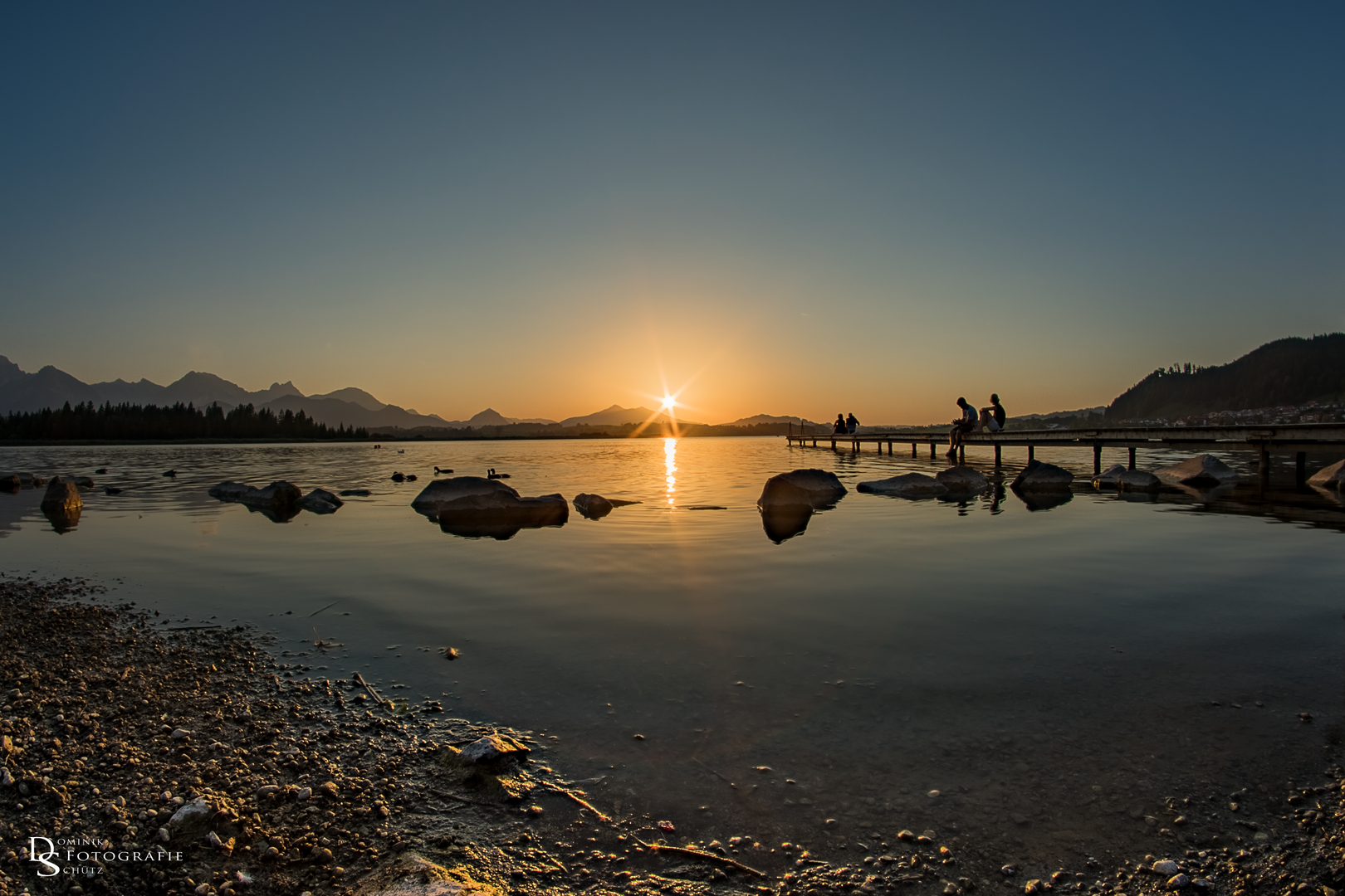 Feierabend am Hopfensee