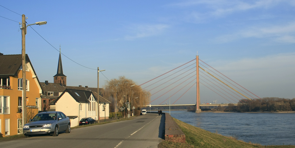 Feierabend am Rhein