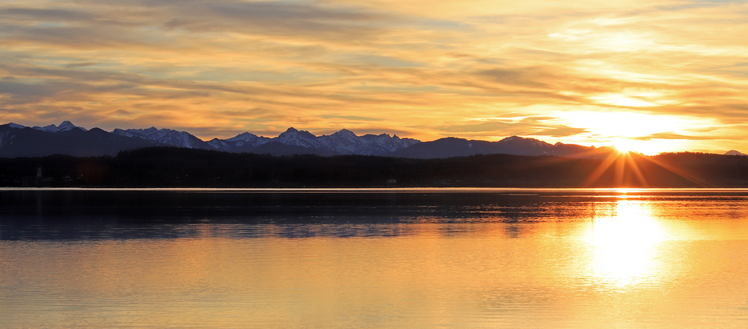 Feierabend am See