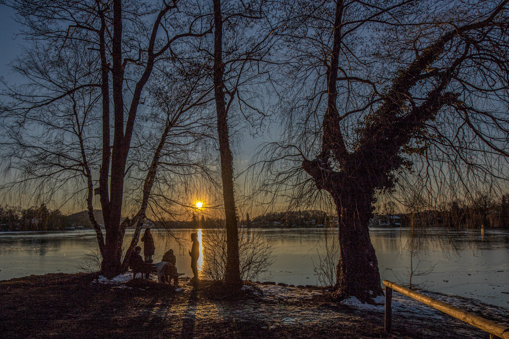 Feierabend am See