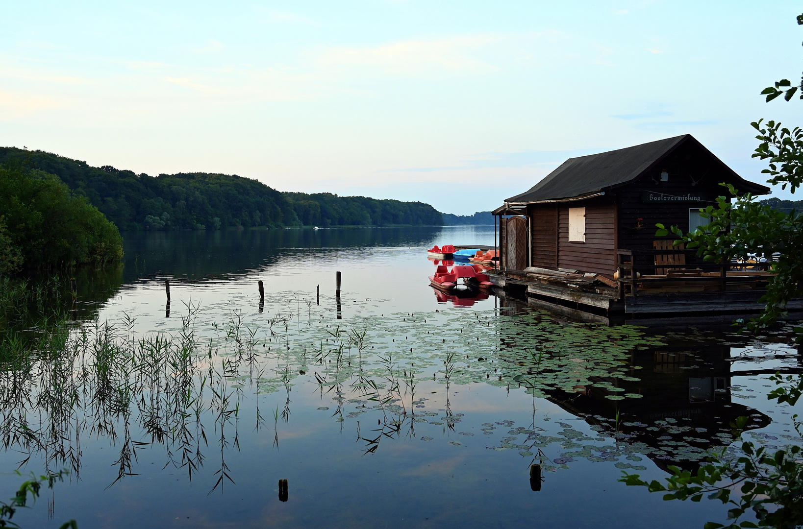 Feierabend am See