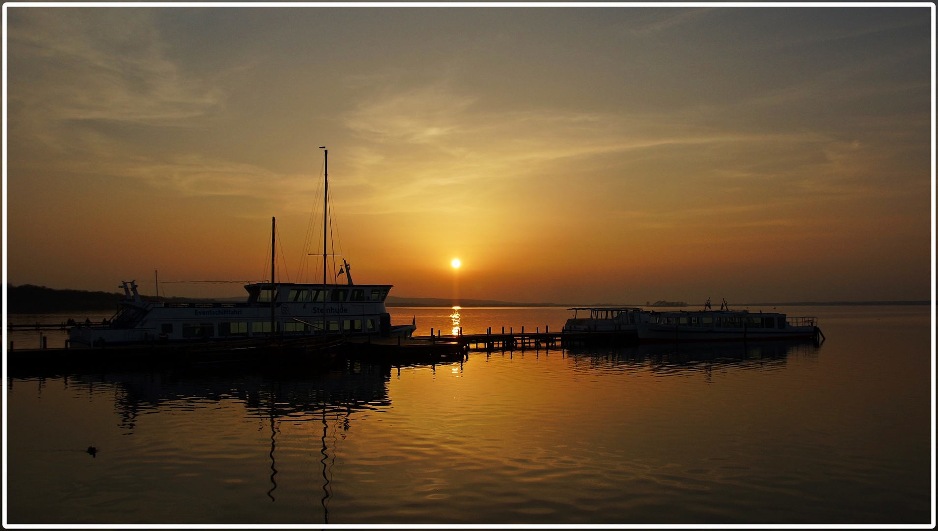 Feierabend am Steinhuder Meer