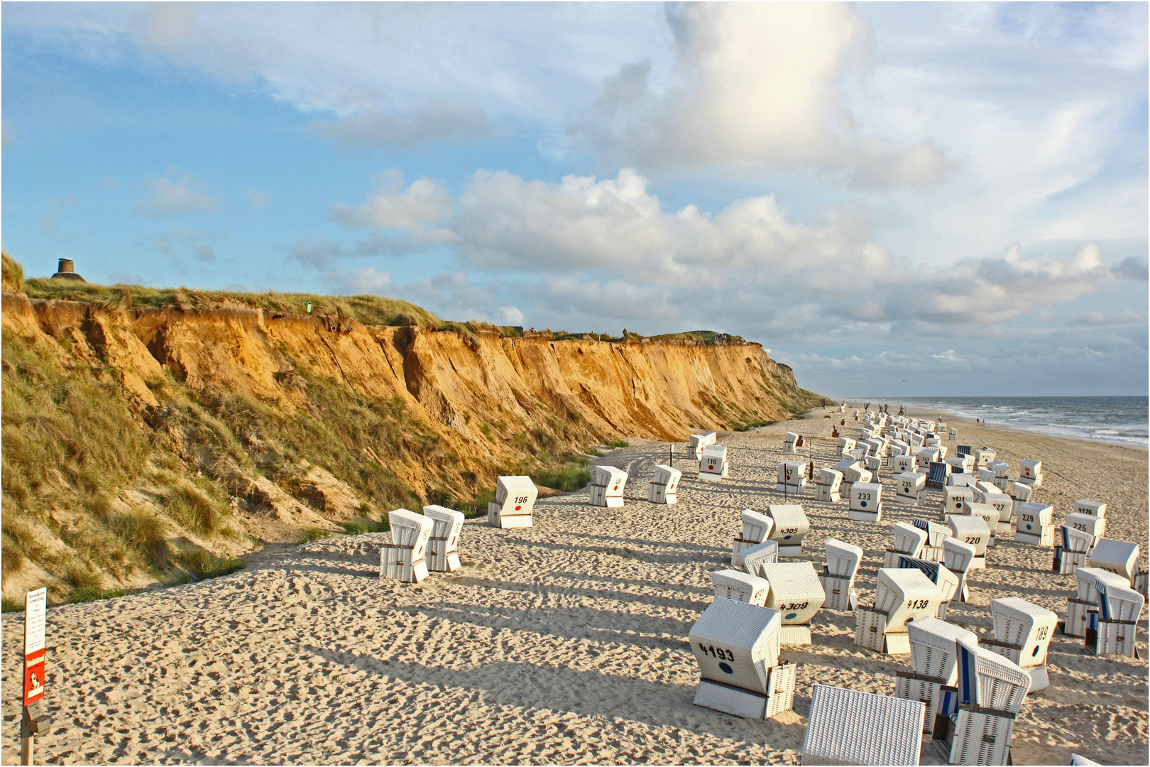 Feierabend am Sylter Strand