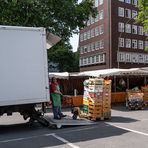 Feierabend auf dem Wochenmarkt