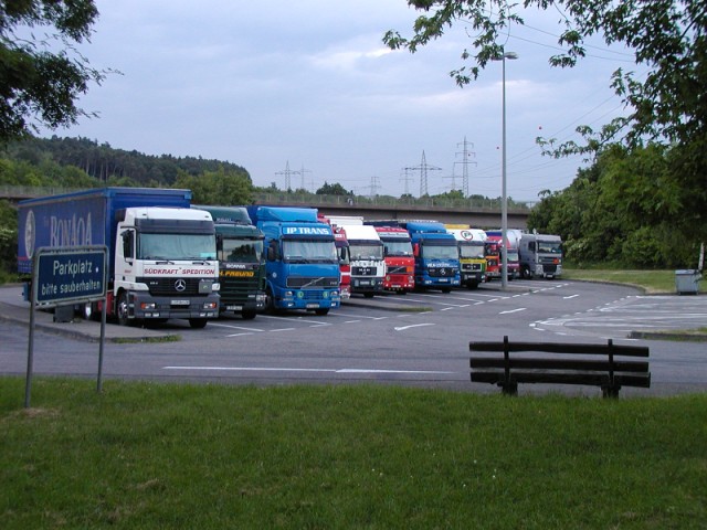 Feierabend auf der Autobahn