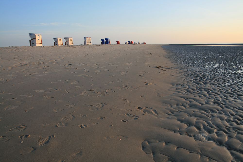 Feierabend für Strandkörbe