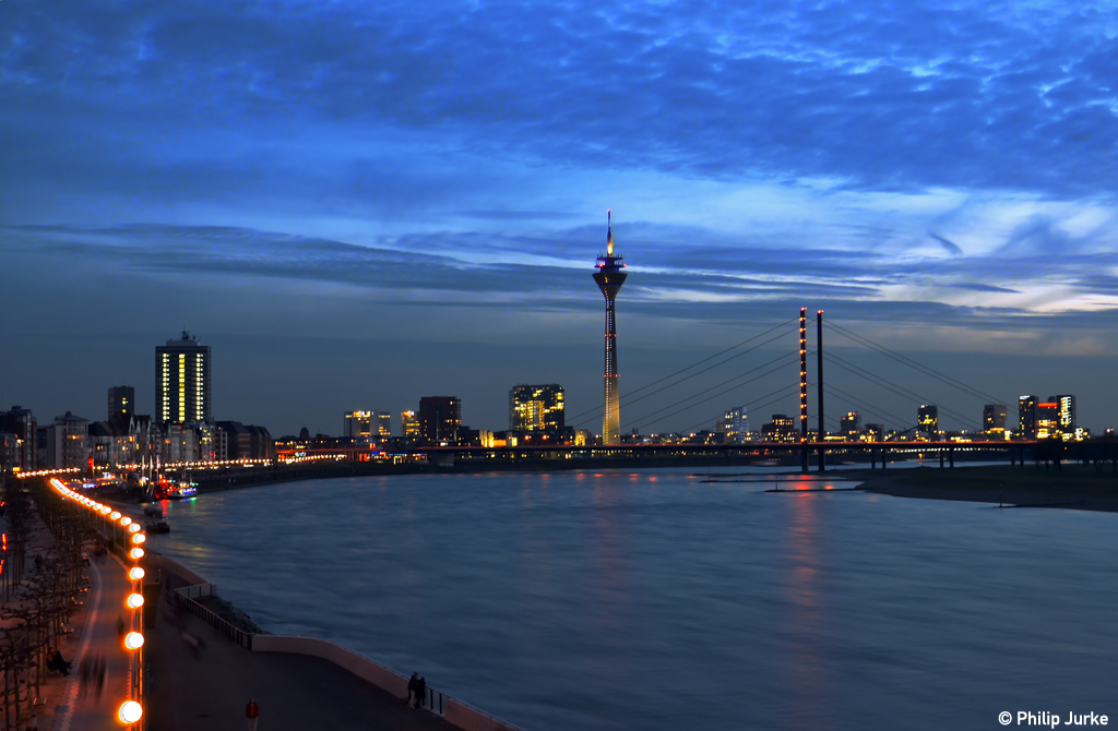 Feierabend für Vater Rhein