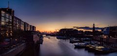 Feierabend im Binnenhafen Hamburg