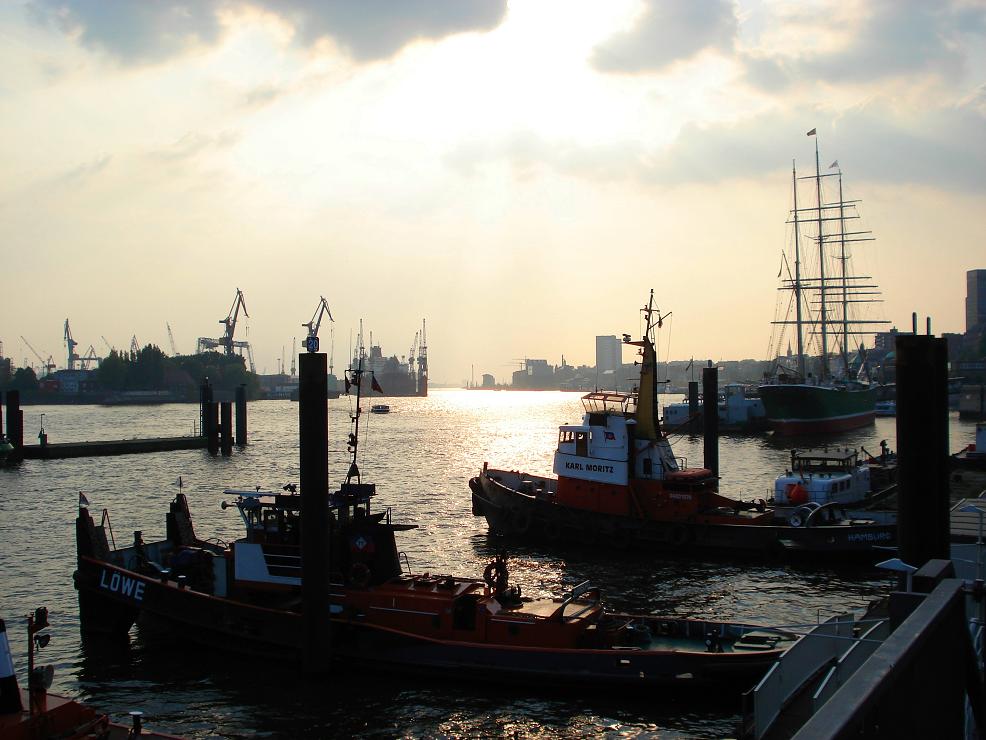 Feierabend im Hafen