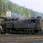 Feierabend in der Zugförderung Vordernberg 1975