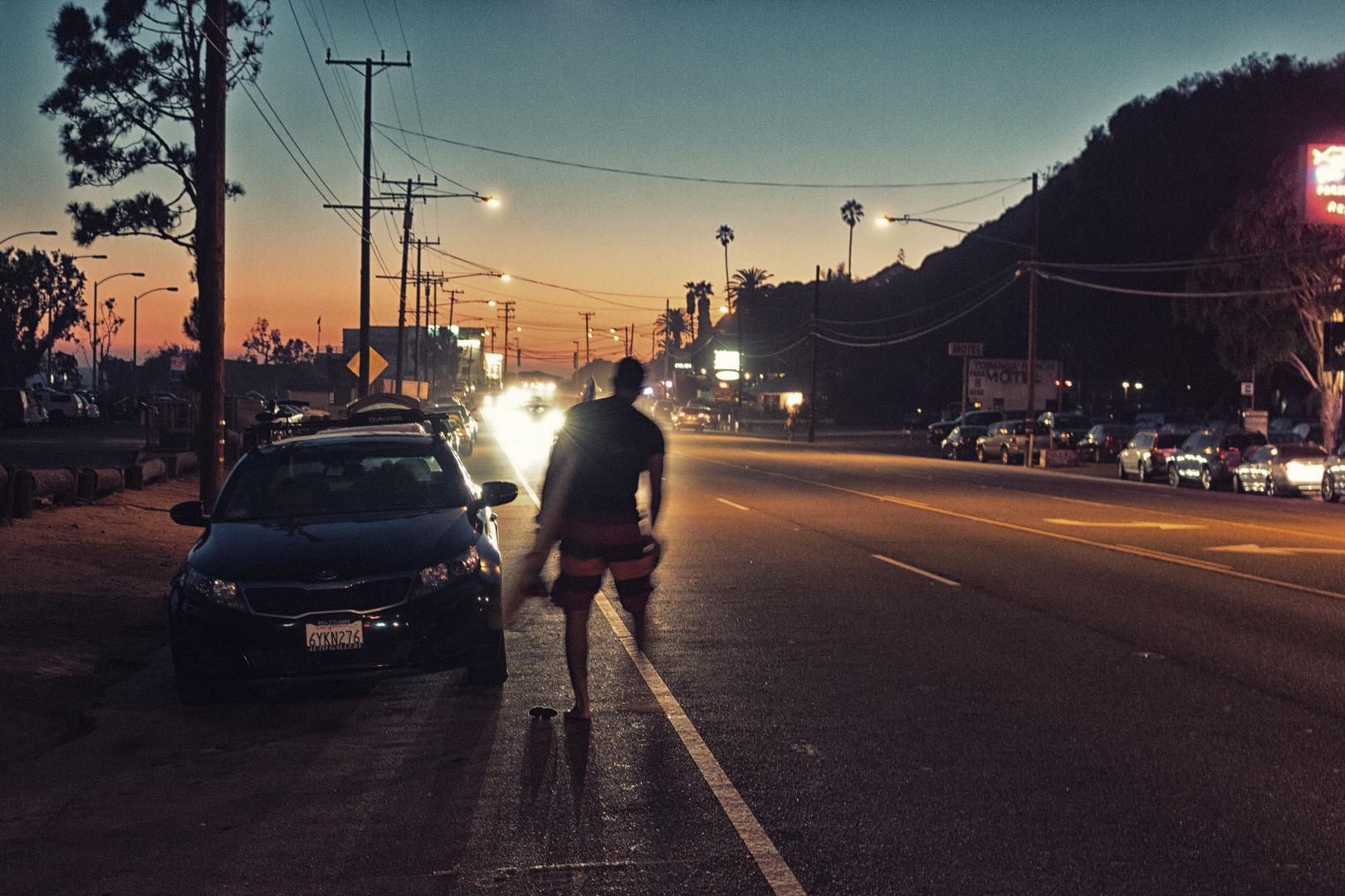 Feierabend in Malibu