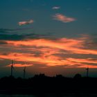 Feierabend - Ruhe - selbst die Windräder gehen schlafen