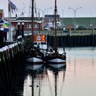 Feierabendstimmung im Hafen von Büsum