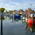 Feierabendstimmung im Hafen von Niendorf, Ostsee