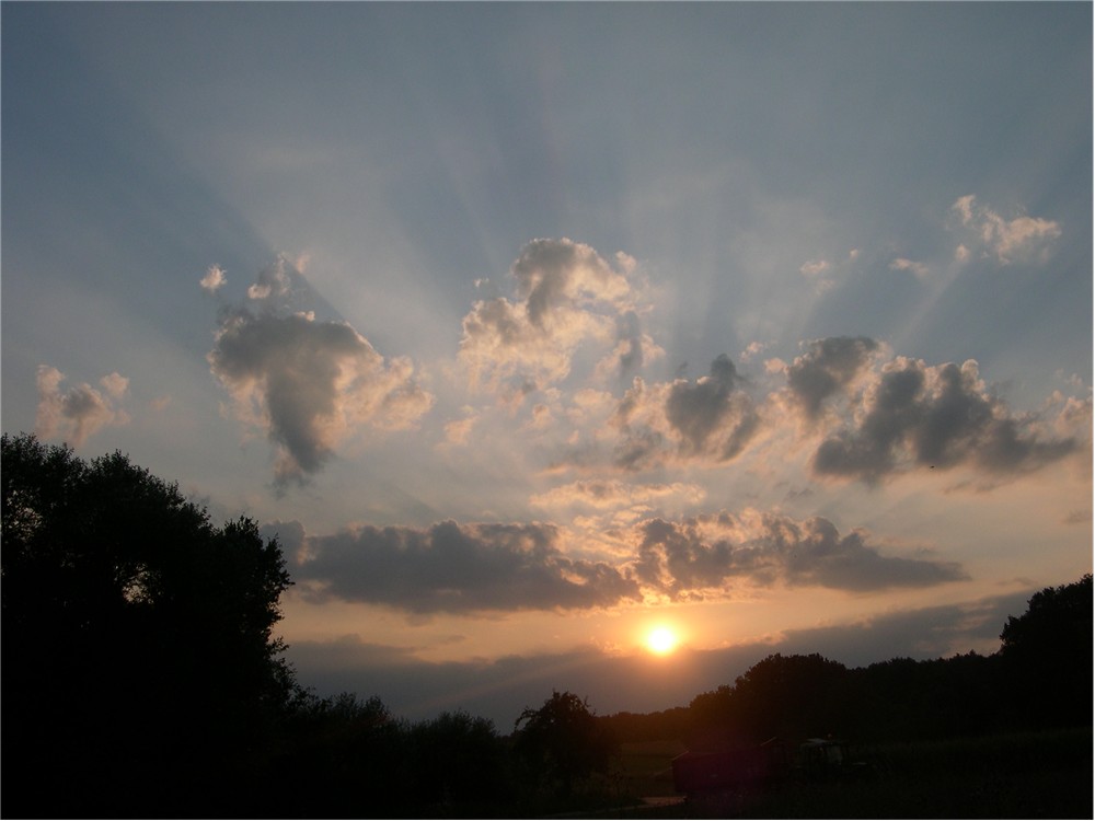 Feierabendstimmung im Juli