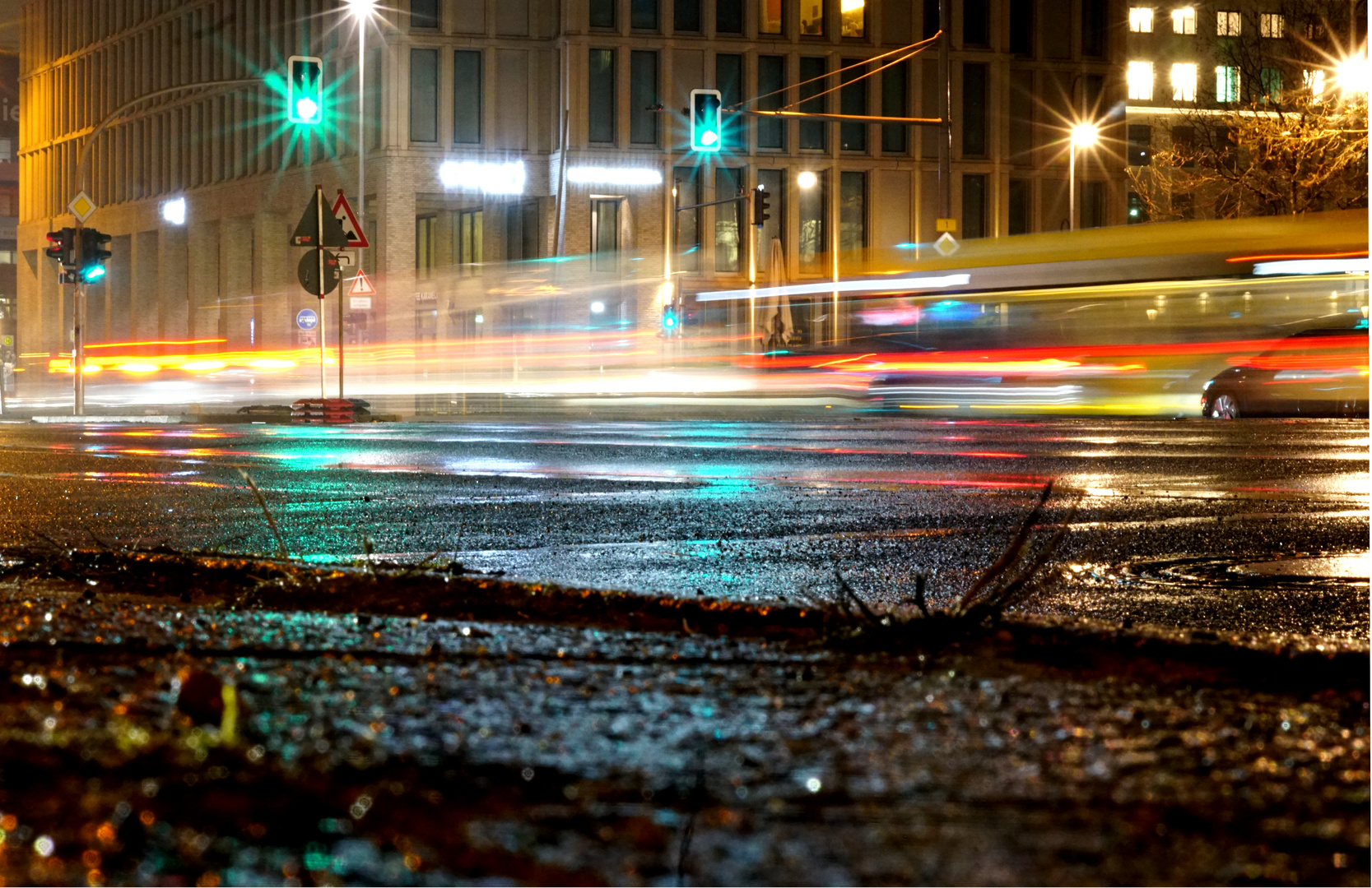 Feierabendverkehr in Berlin