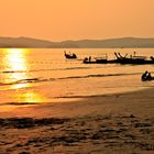 Feierabenstimmung am Krabi/Strand