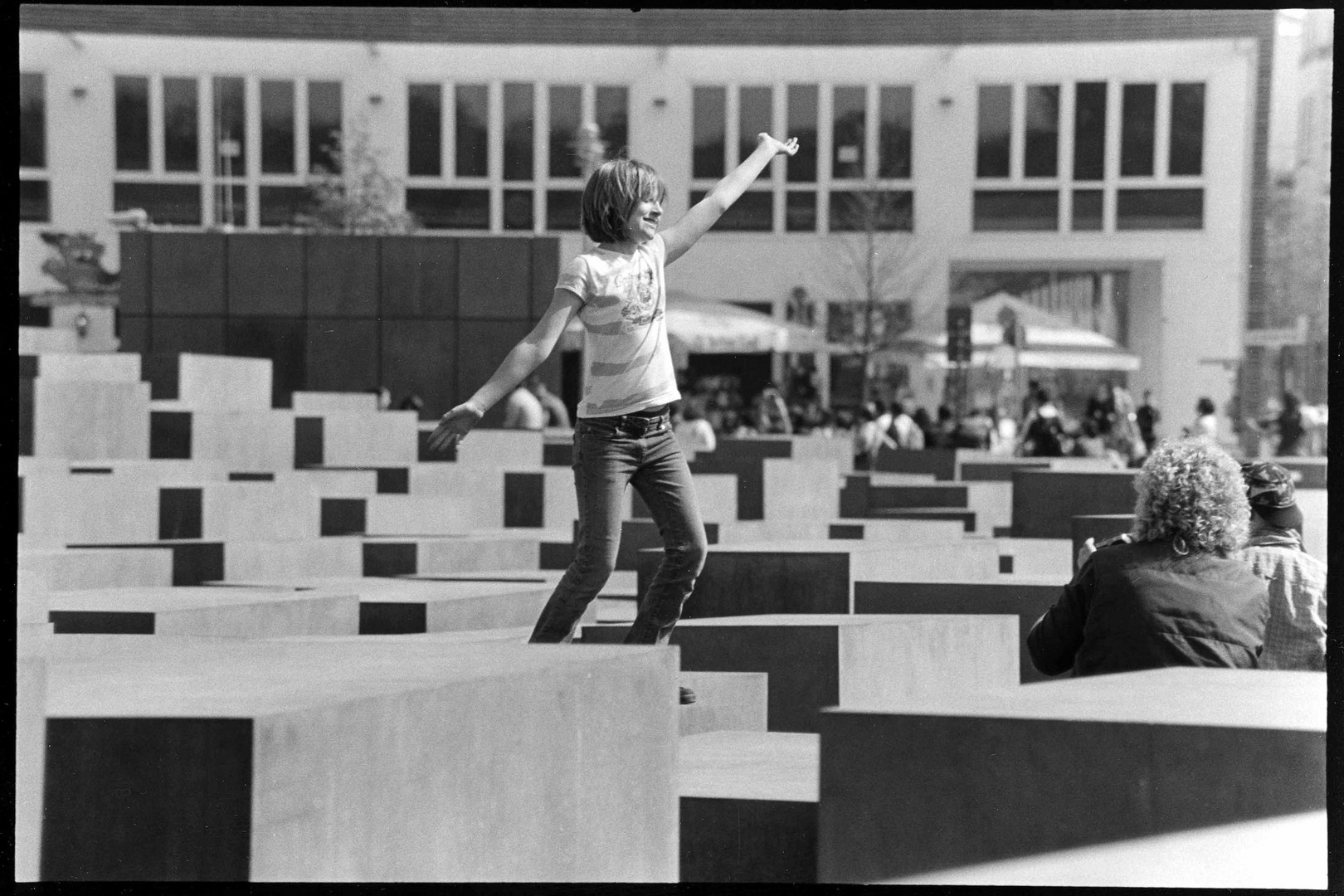 Feiern! Bei so einen Denkmal?