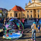 Feiertagsstimmung im Herbst in Berlin