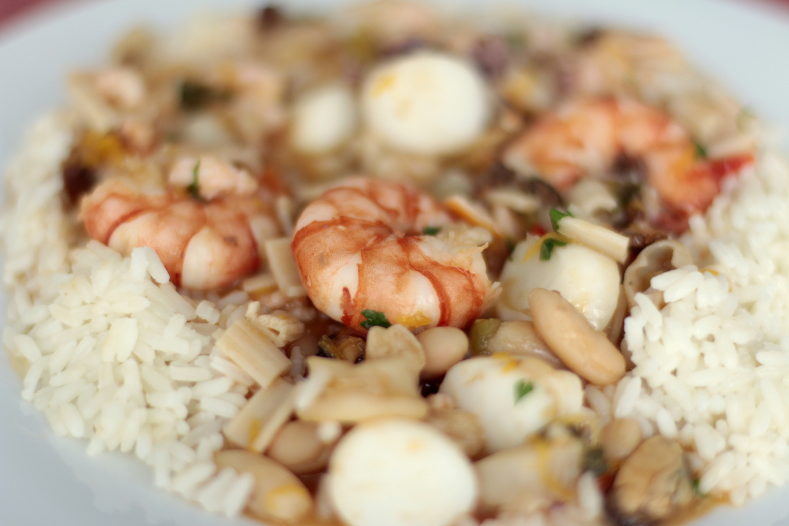 feijoada de marisco