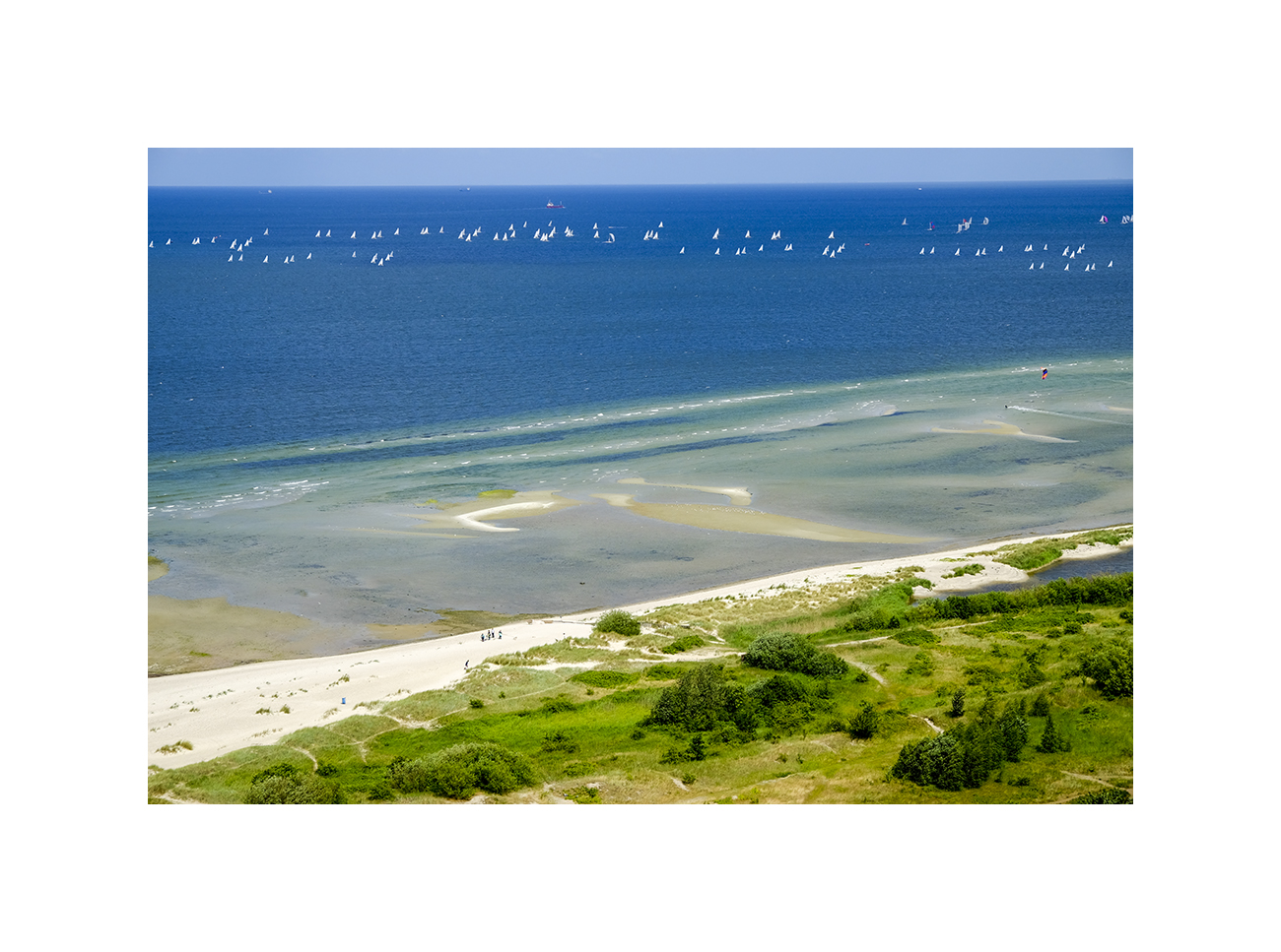 Feine Segelregatta vor Laboe