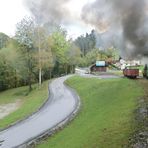 Feistritztalbahn Durchfahrt in Rossegg