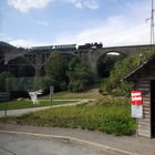 Feistritztalbahn Lok 89 auf Grubviadukt