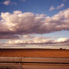 Feld - Horizont - Wolken