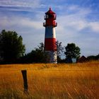 Feld & Leuchtturm Falshöft Ostsee