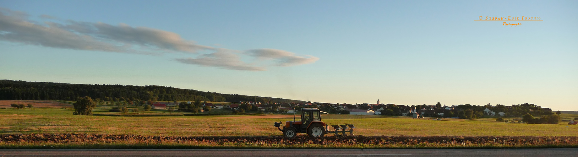 " Feldarbeit bei Dächingen "