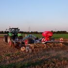 Feldarbeit mit modernster Technik