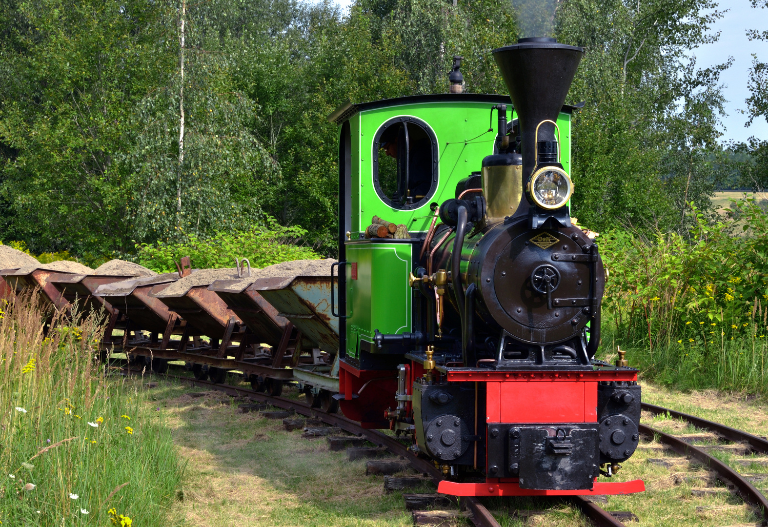 Feldbahnlok Hilbersdorf