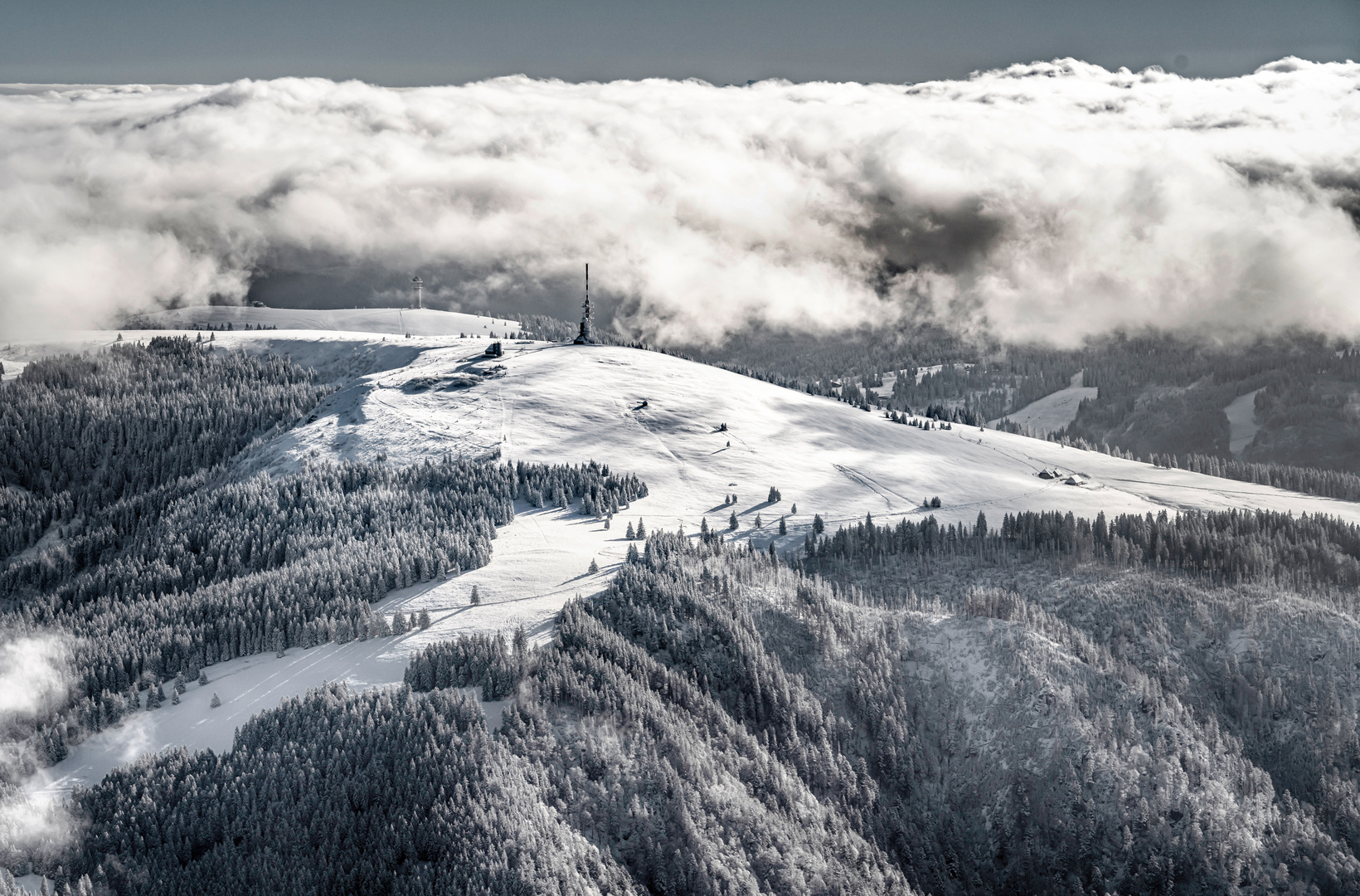 Feldberg  am letzten Novembertag 2019