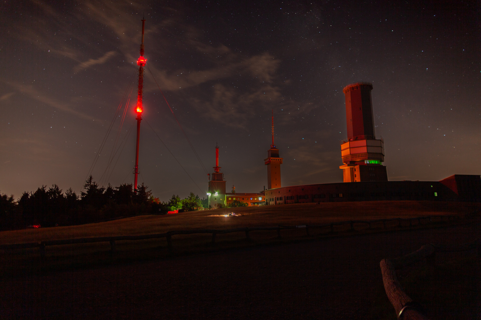 Feldberg bei Nacht