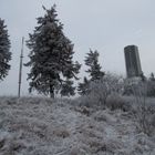 Feldberg bei Schneetreiben