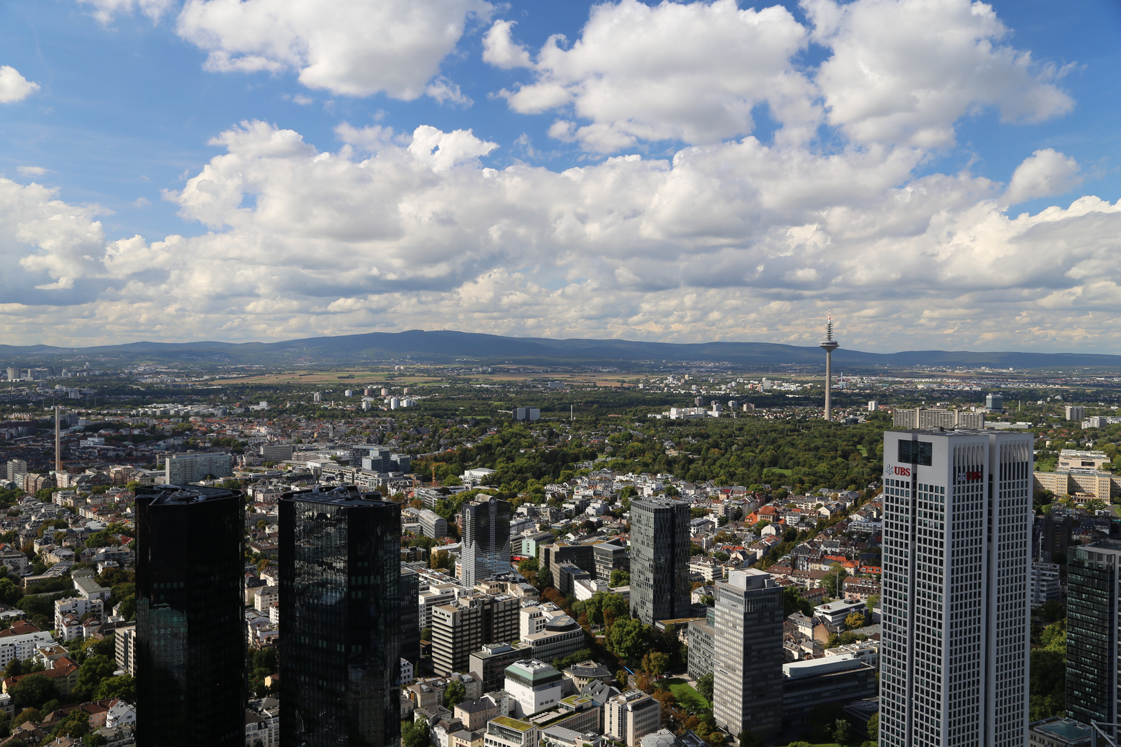 Feldberg in der Ferne