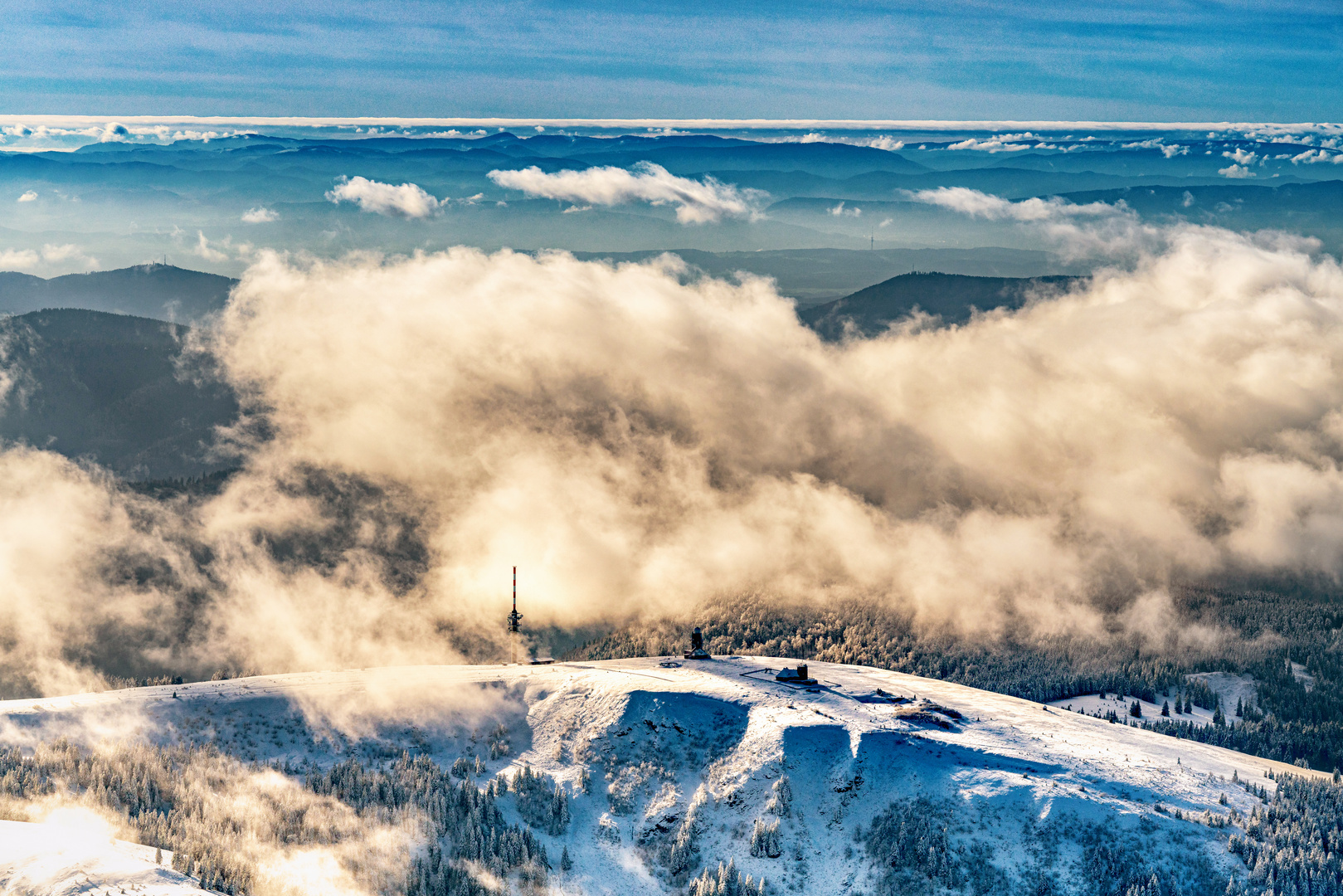 Feldberg mit Blick nach Süden 