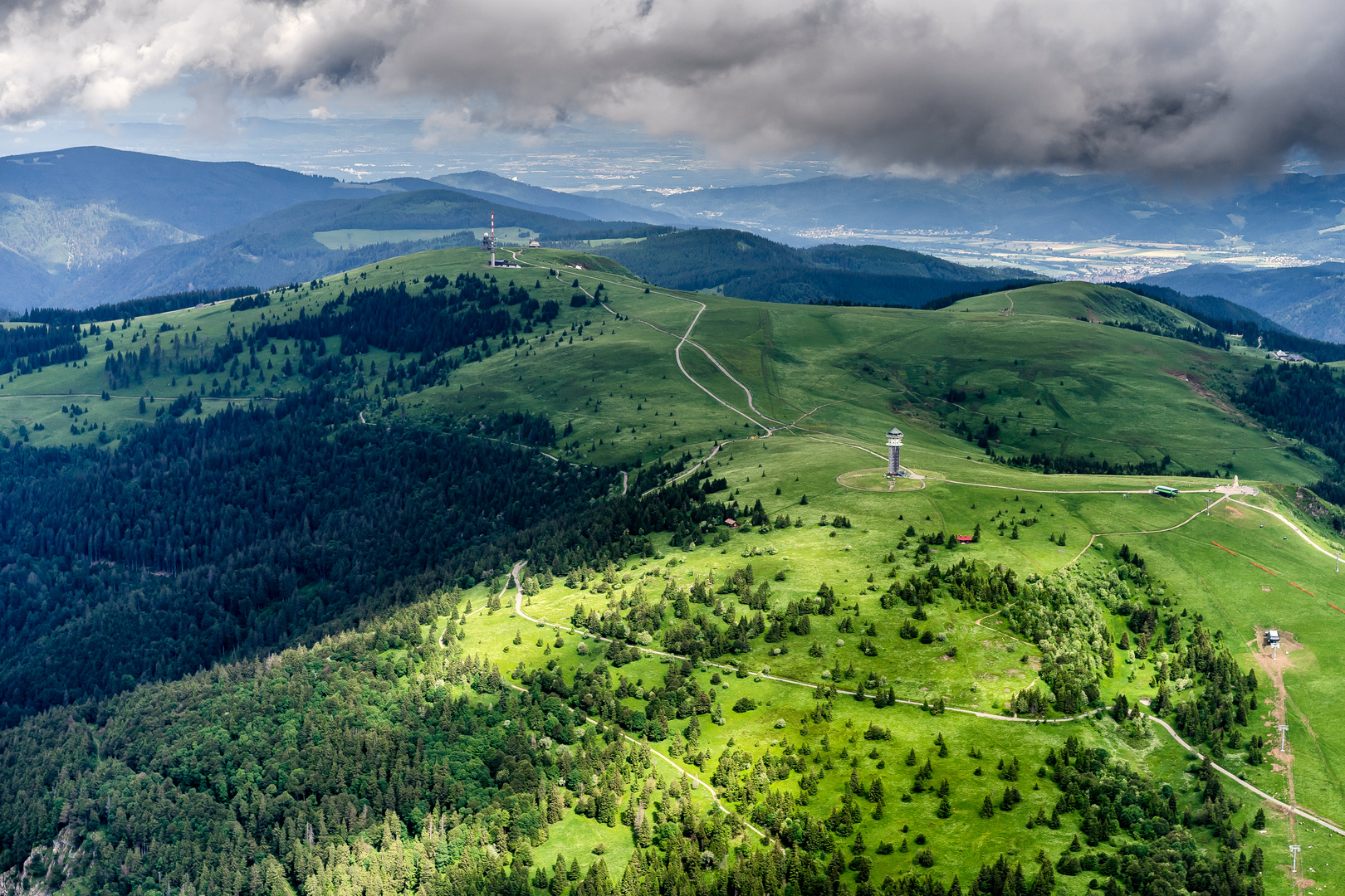 Feldberg schwarzwald im Sommer 