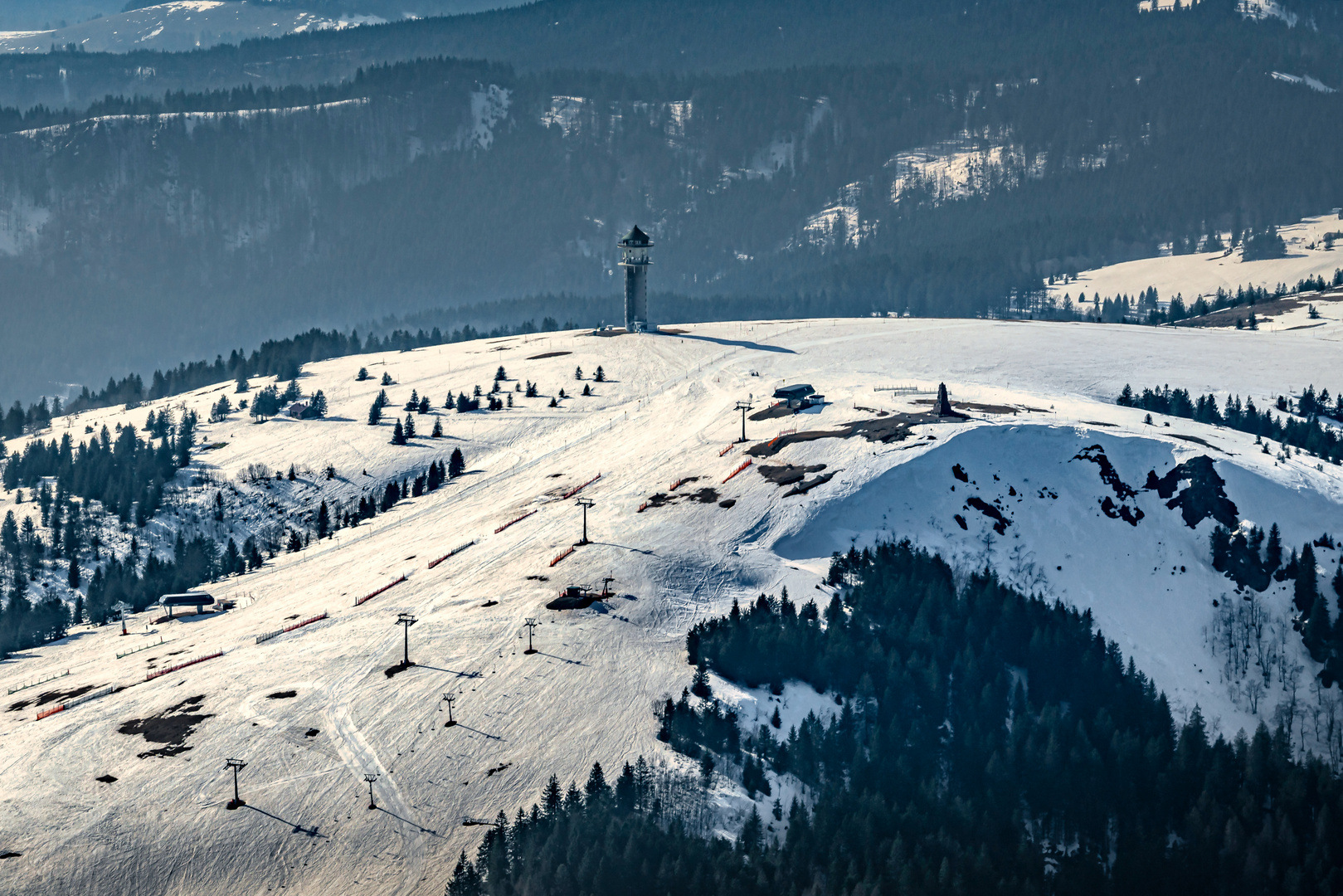 Feldberg Seebuck Winterlandschaft 