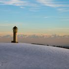 Feldbergturm mit Blick auf die Alpen