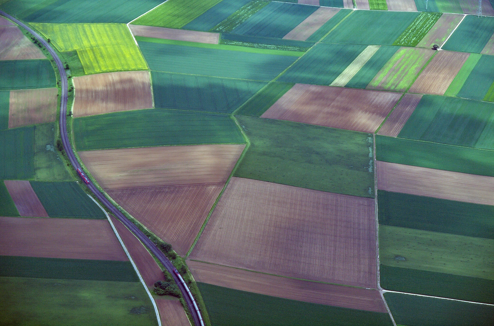 Felder Foto & Bild landschaft, luftaufnahmen, natur Bilder auf
