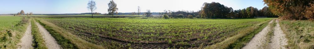 Felder in der herbstlichen Lüneburger Heide - reload