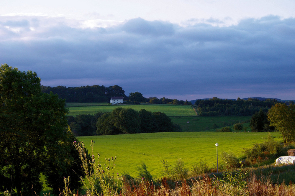 Felder und Berge