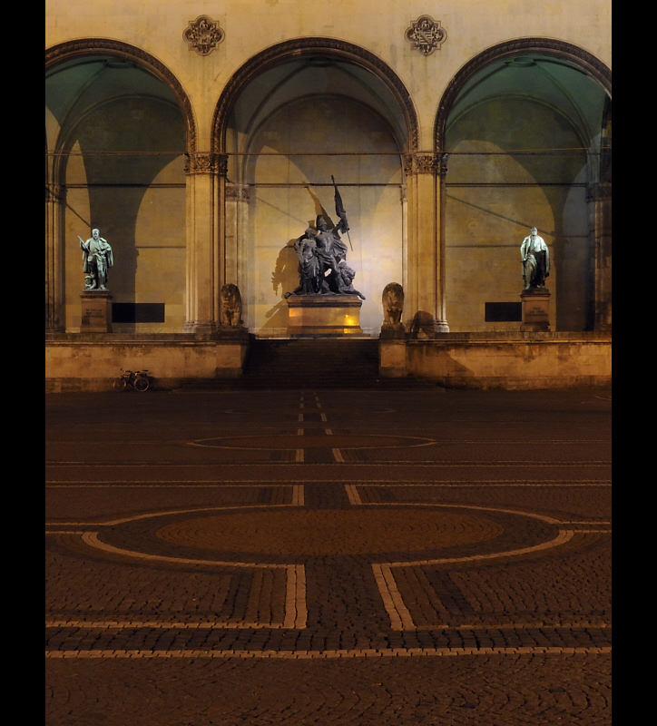 Feldherrnhalle I - München bei Nacht