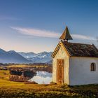 Feldkapelle bei Aidling am Riegsee in Oberbayern.